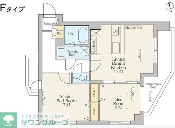 クレストコート綾瀬の物件内観写真